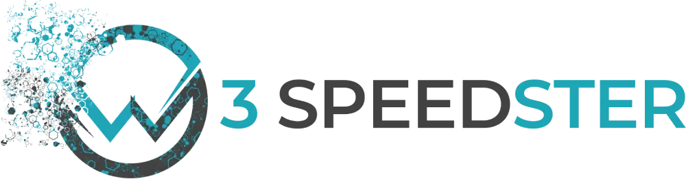 W3speedup logo banner